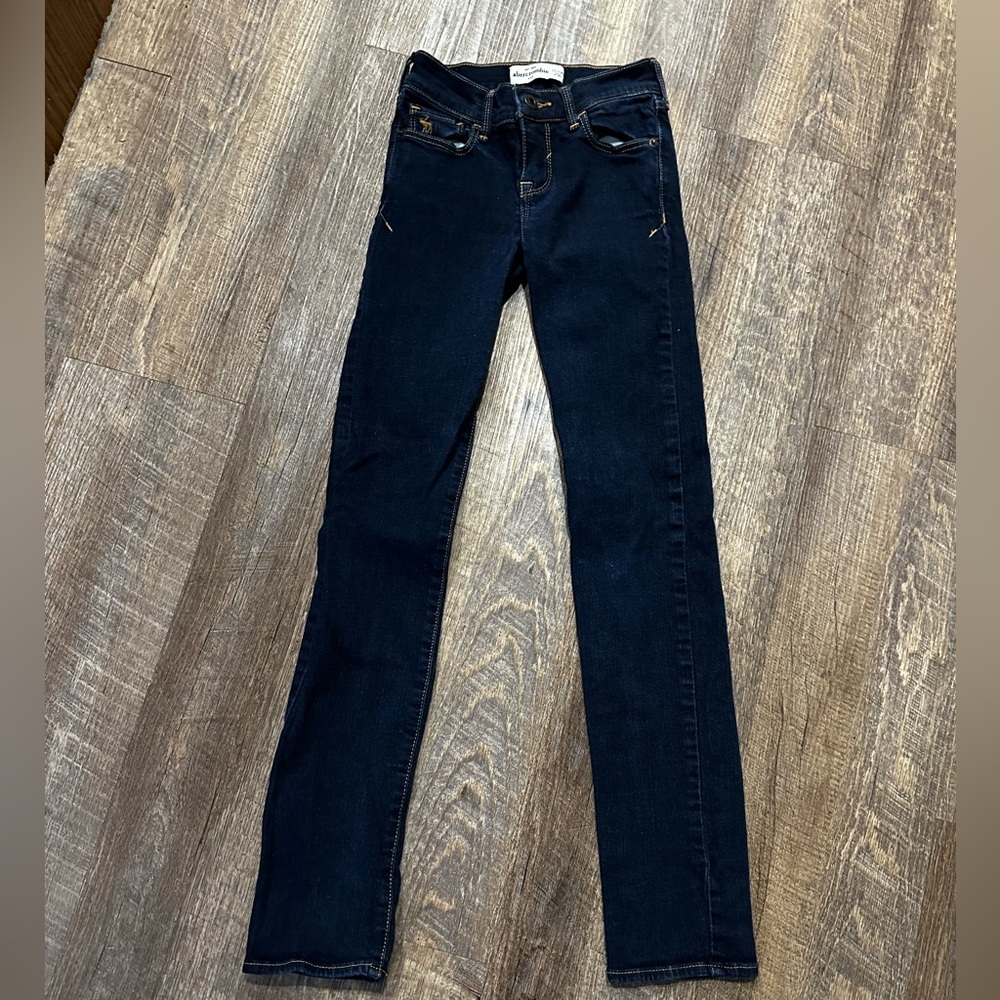 A&F Kids Girls Skinny Jeans
